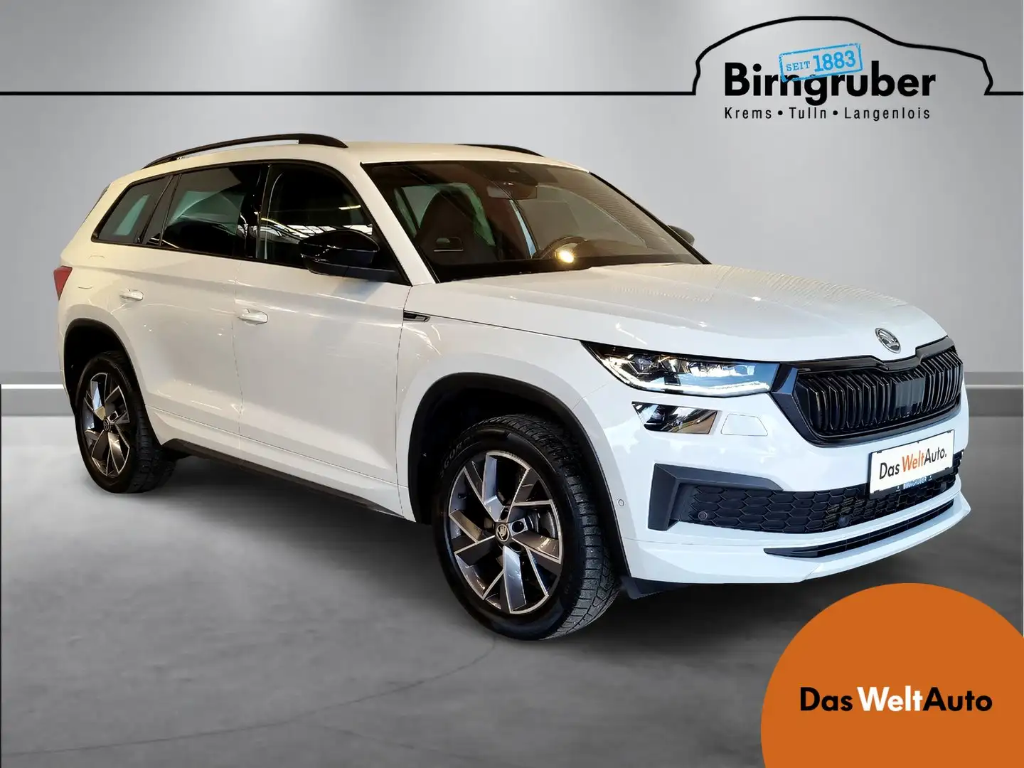 Skoda Kodiaq 4x4 SPORTLINE TDI DSG Biały - 1