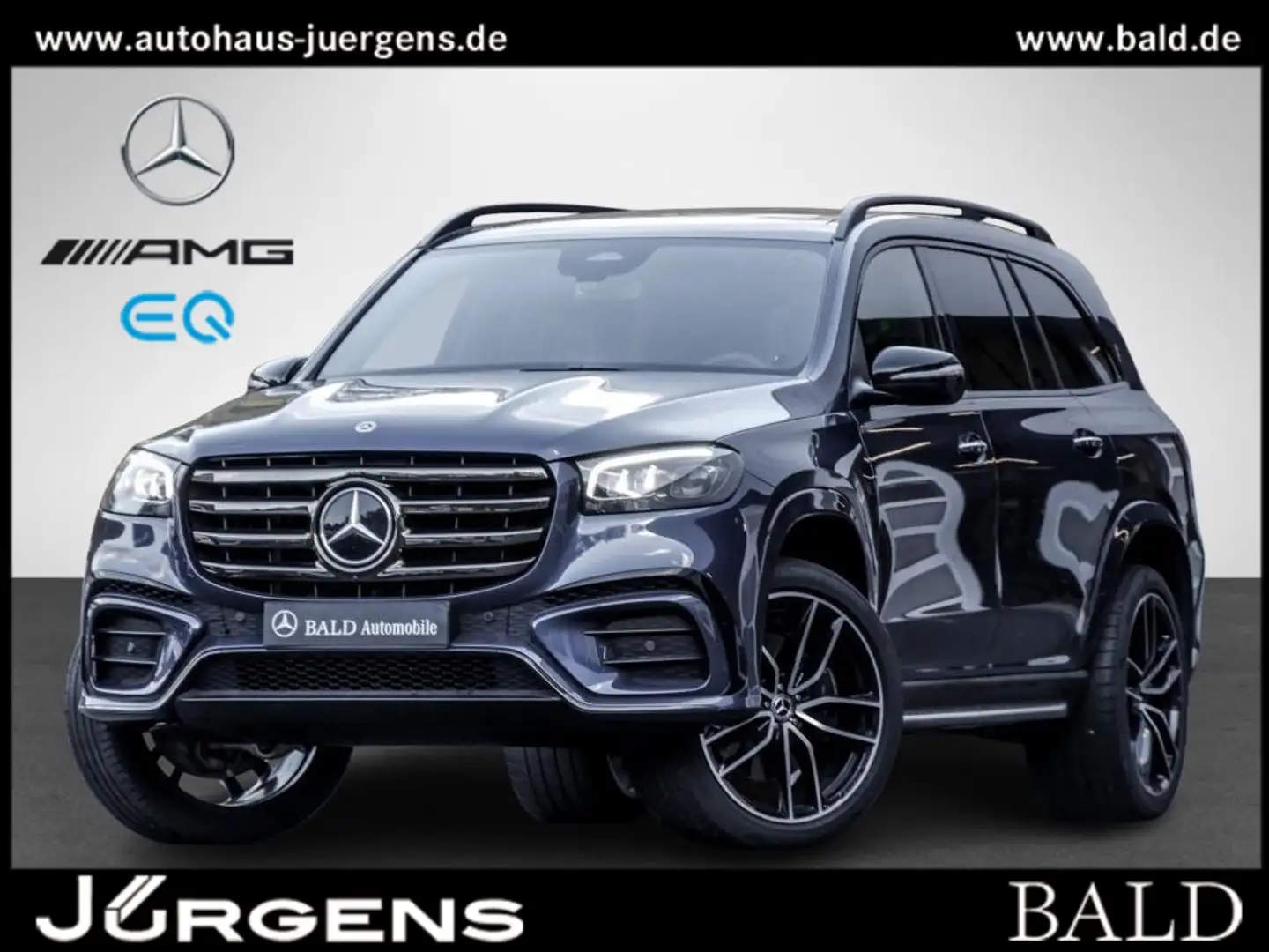 Mercedes-Benz GLS 580 4M AMG-Sport/Pano/AHK/HUD/360/Night/23" Blau - 1