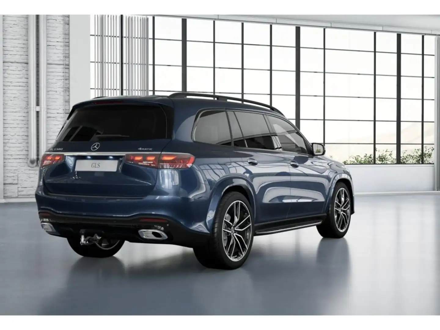 Mercedes-Benz GLS 580 4M AMG-Sport/Pano/AHK/HUD/360/Night/23" Blau - 2