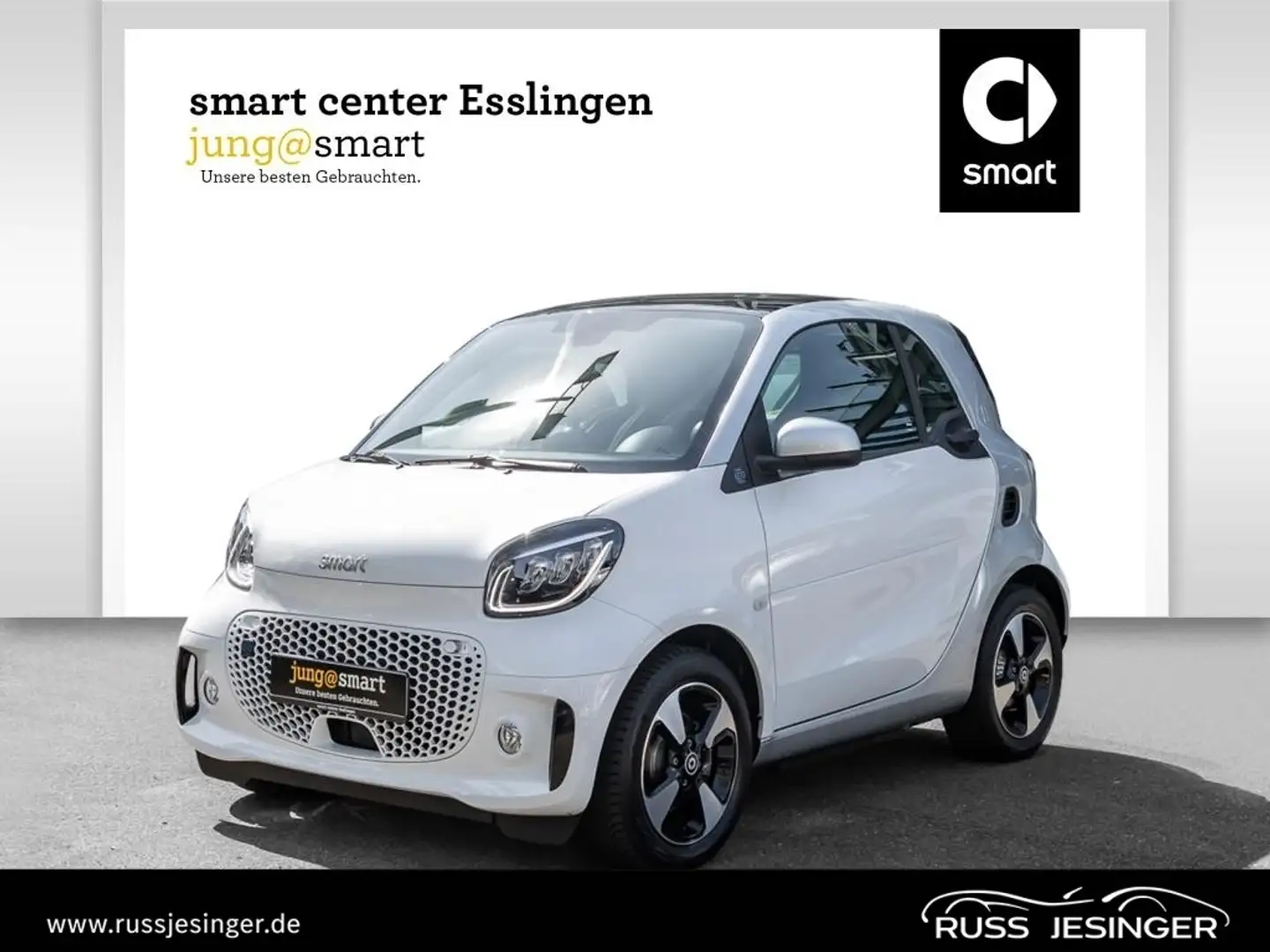 smart forTwo EQ  passion *Exclusive*LED*Pano*Cam*22kW* Blanco - 1
