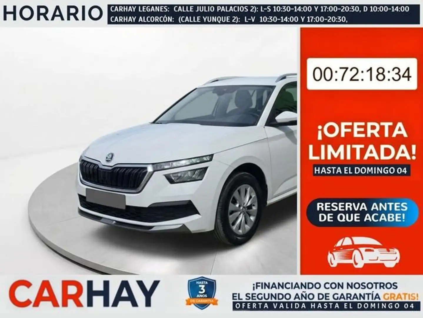 Skoda Kamiq 1.0 TSI Ambition 81kW DSG Blanco - 1