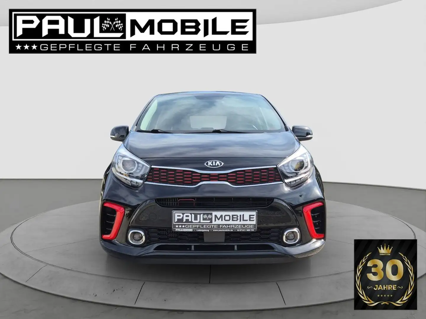 Kia Picanto GT-Line Navi Leder Sportsitze PDC R-Cam Schwarz - 2