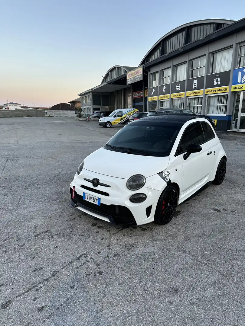 Fiat 595 Abarth pista Bianco - 2