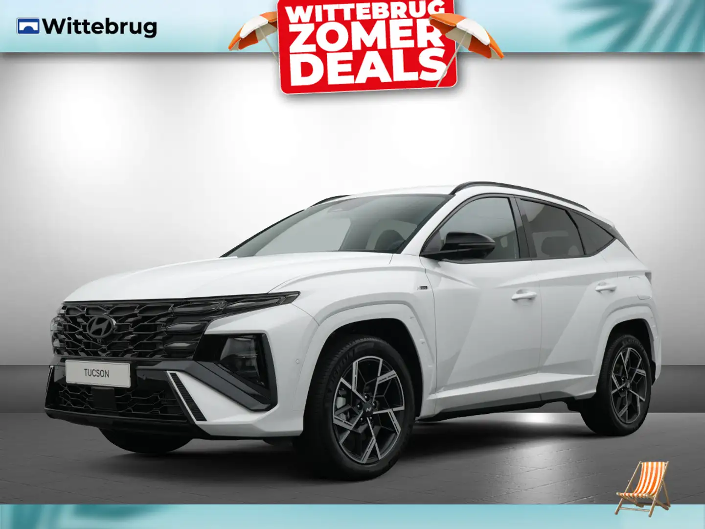 Hyundai TUCSON 1.6 T-GDI PHEV N Line Edition FACELIFT Plug-In Hyb Wit - 1