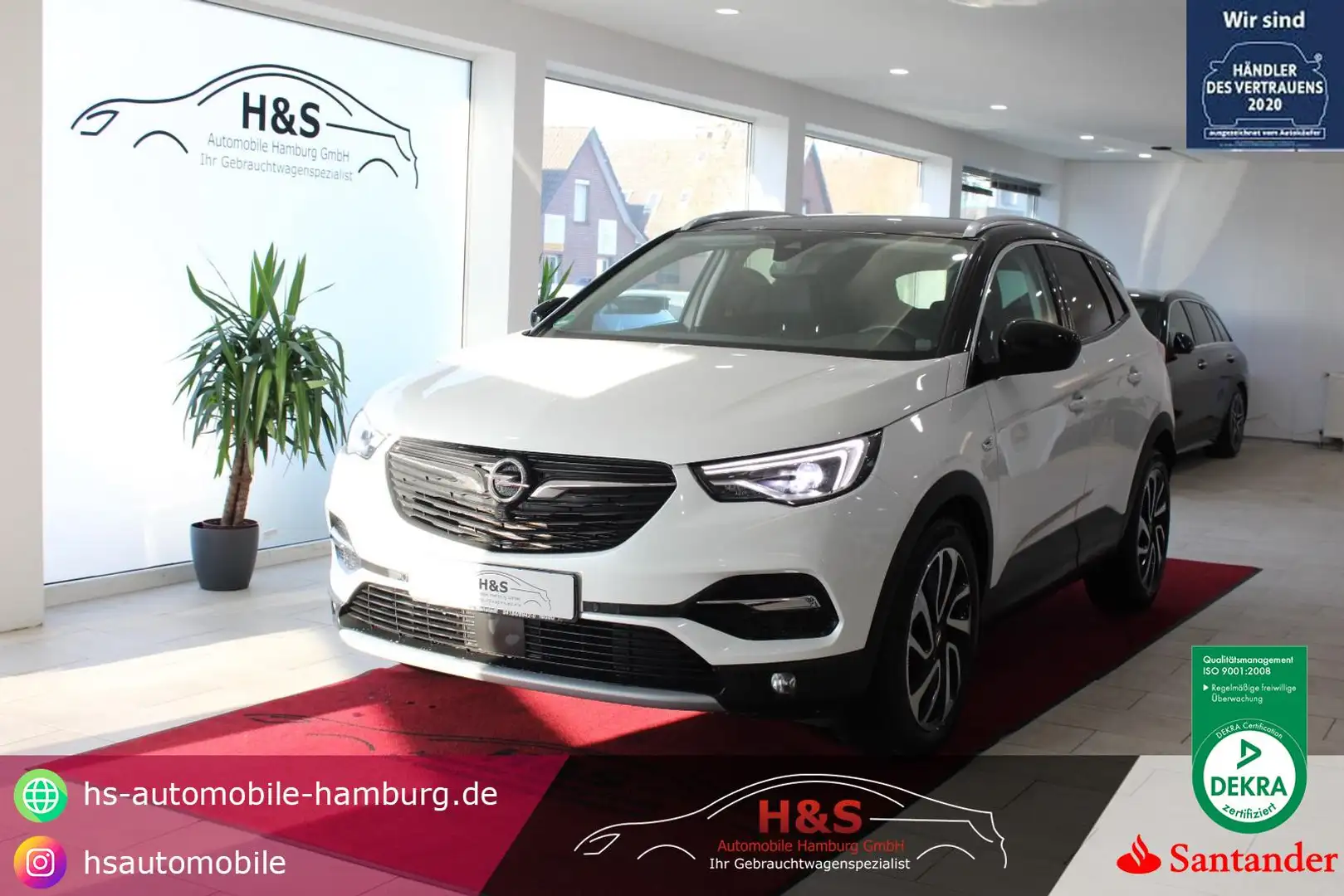 Opel Grandland Ultimate *MEMORY*360 KAMERA*SITZBELÜFTUNG*AHK* Wit - 1