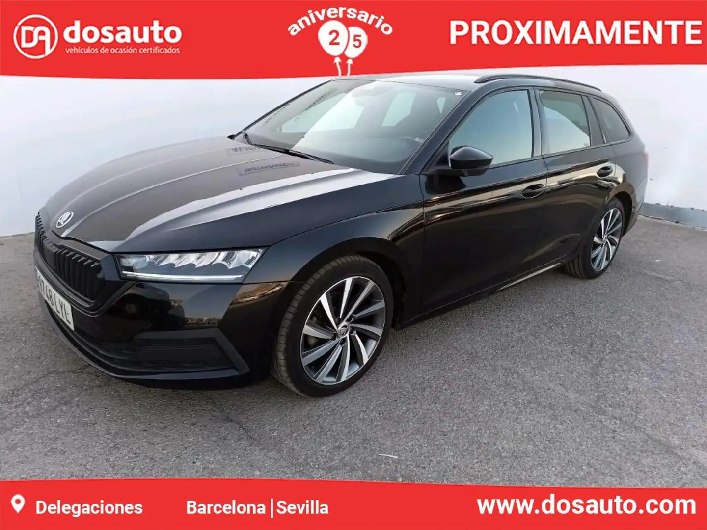 Skoda Octavia Combi 2.0TDI Sport DSG 110kW Negro - 1