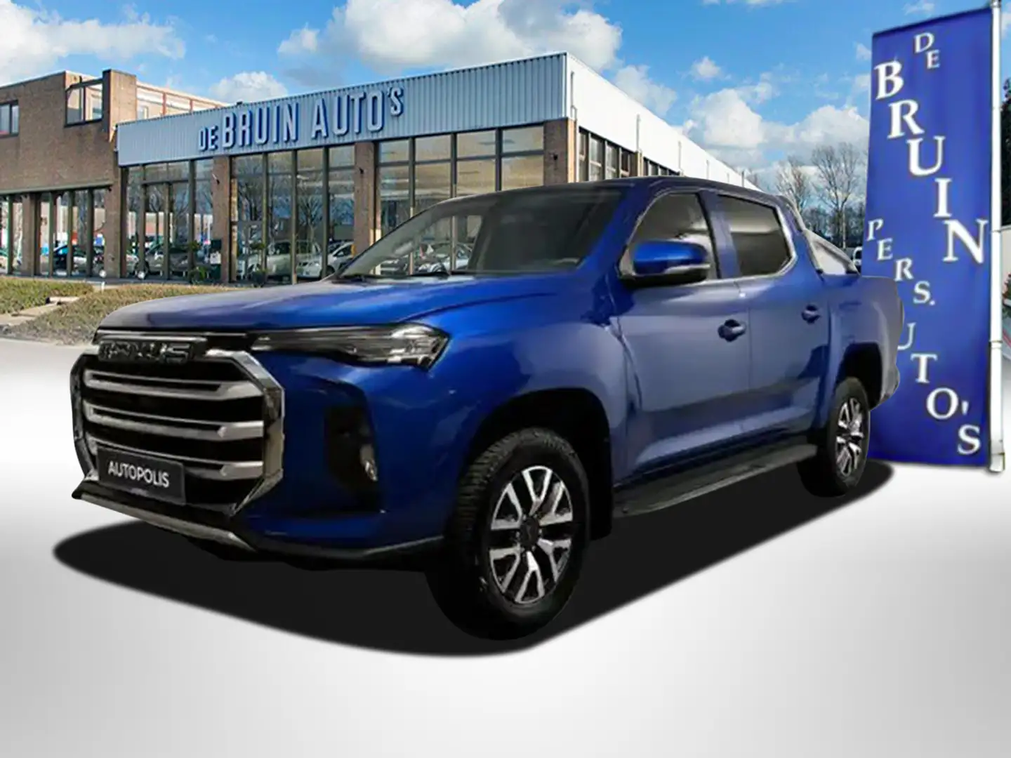 Maxus T90 -VERWACHT- EV 89 kWh WLTP stadscyclus bereik 471 K Azul - 1