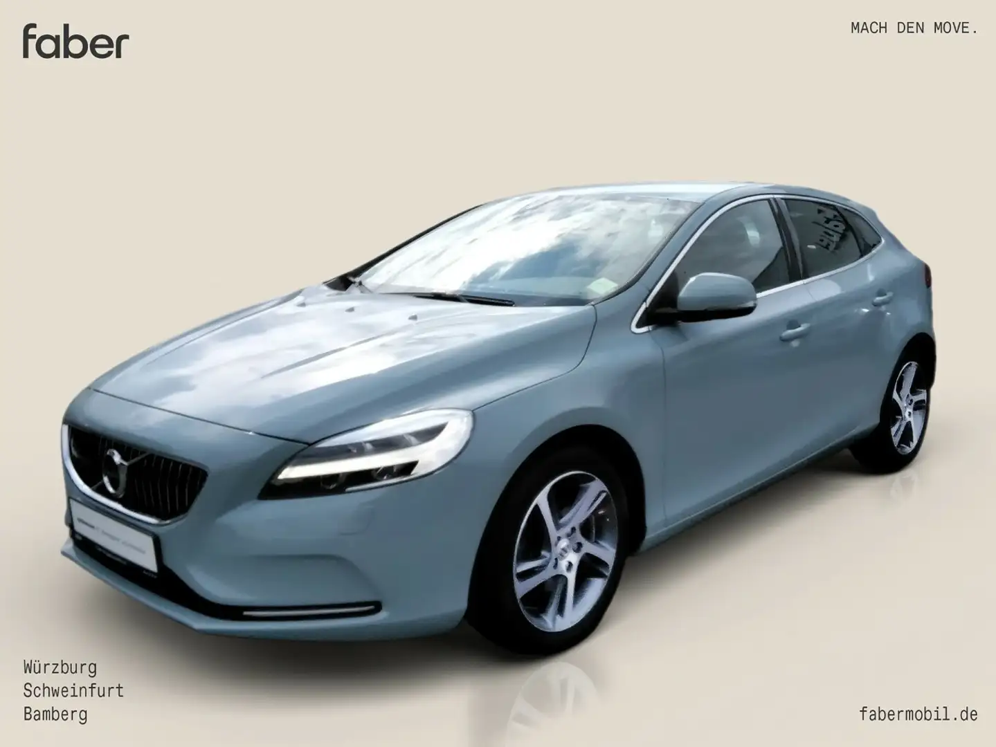 Volvo V40 T2 Inscription 6-Gang Bleu - 2