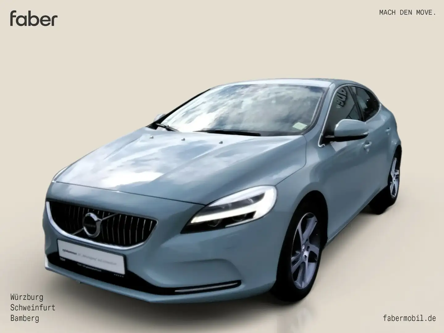 Volvo V40 T2 Inscription 6-Gang Bleu - 1