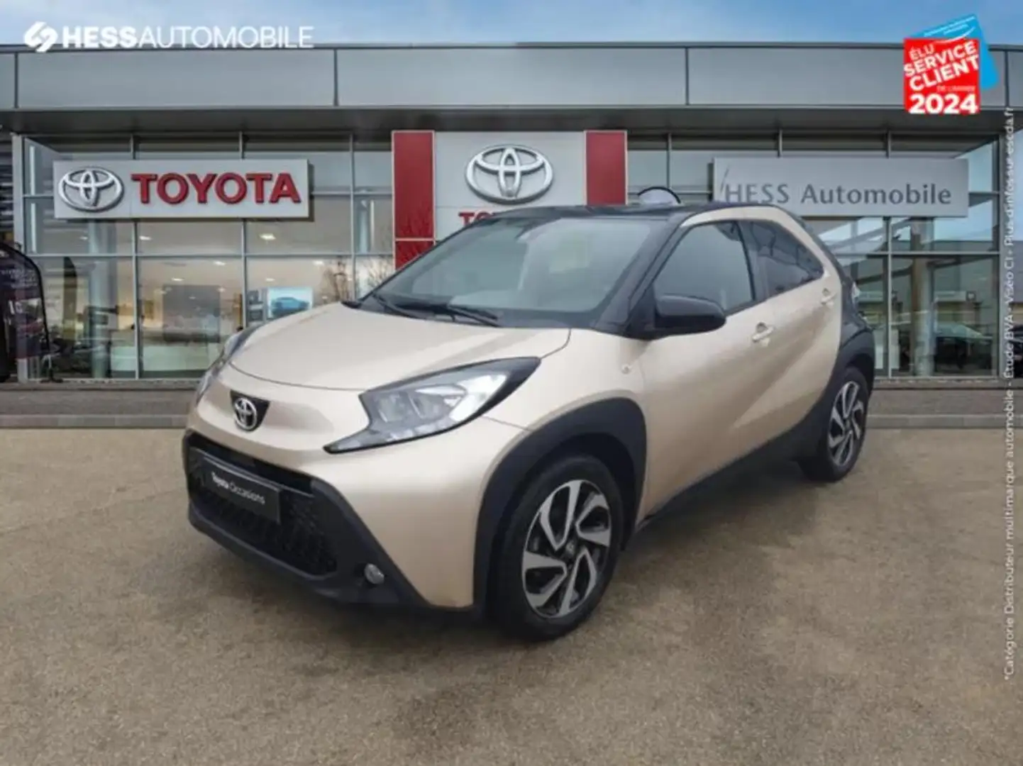 Toyota Aygo X 1.0 VVT-i 72ch Design MY24 Noir - 1