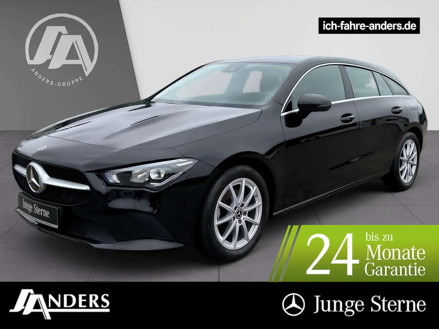 Mercedes-Benz CLA 200 d SB MBUX+SHZ+LED+PDC+AHK+Apple+Tempomat Чорний - 1