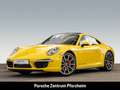 Porsche 991 911 Carrera 4S PDK LED nur 37.675 km 1-Hand Gelb - thumbnail 1
