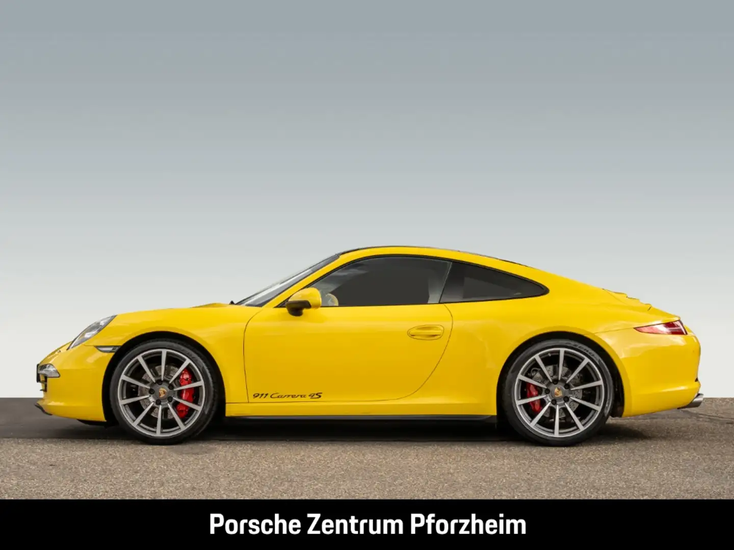 Porsche 991 911 Carrera 4S PDK LED nur 37.675 km 1-Hand Gelb - 2