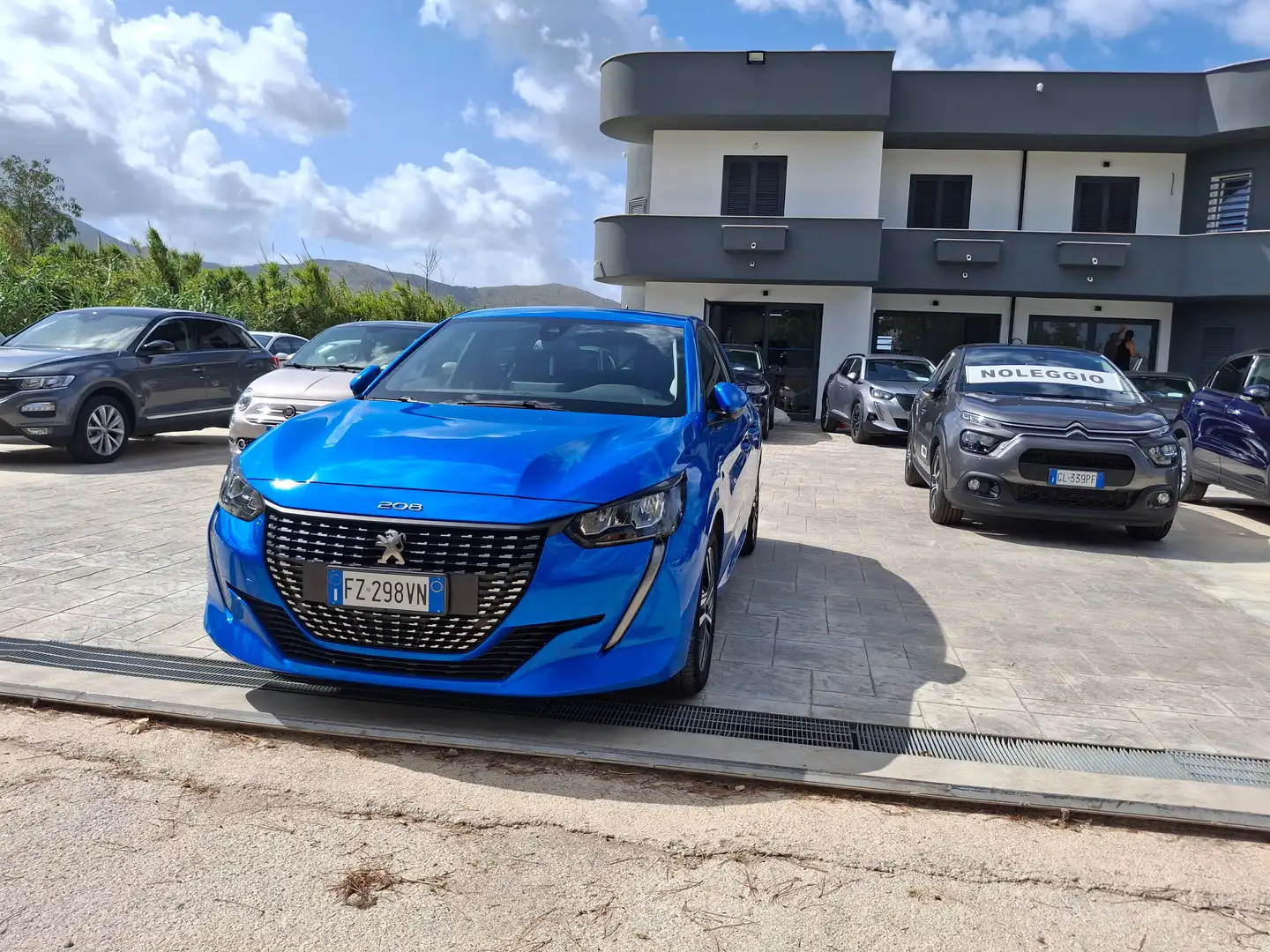 Peugeot 208 208 1.5 bluehdi Allure Navi Pack s Bleu - 2