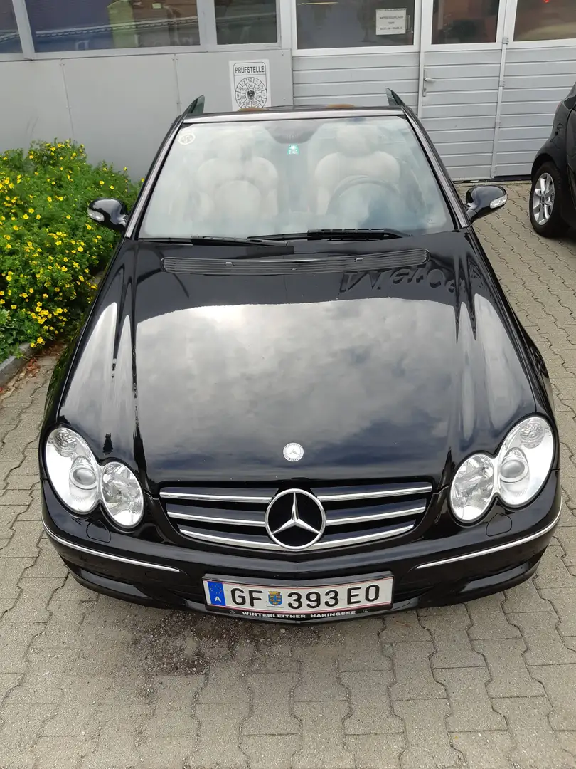 Mercedes-Benz CLK 200 CLK 200 Kompressor Cabrio Avantgarde Aut Avantgarde Schwarz - 2