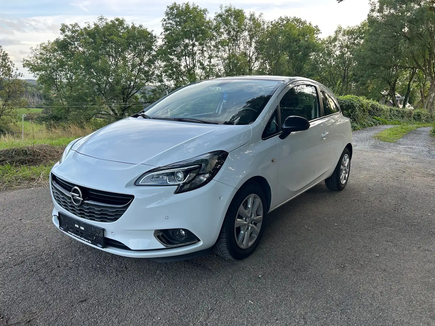 Opel Corsa Corsa 1.0 Turbo Black Edition Start/Stop Blanc - 1