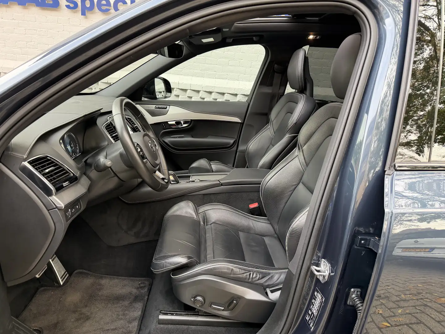 Volvo XC90 2.0 T8 Recharge AWD R-Design 360Gr camera HeadUp 7 Bleu - 2