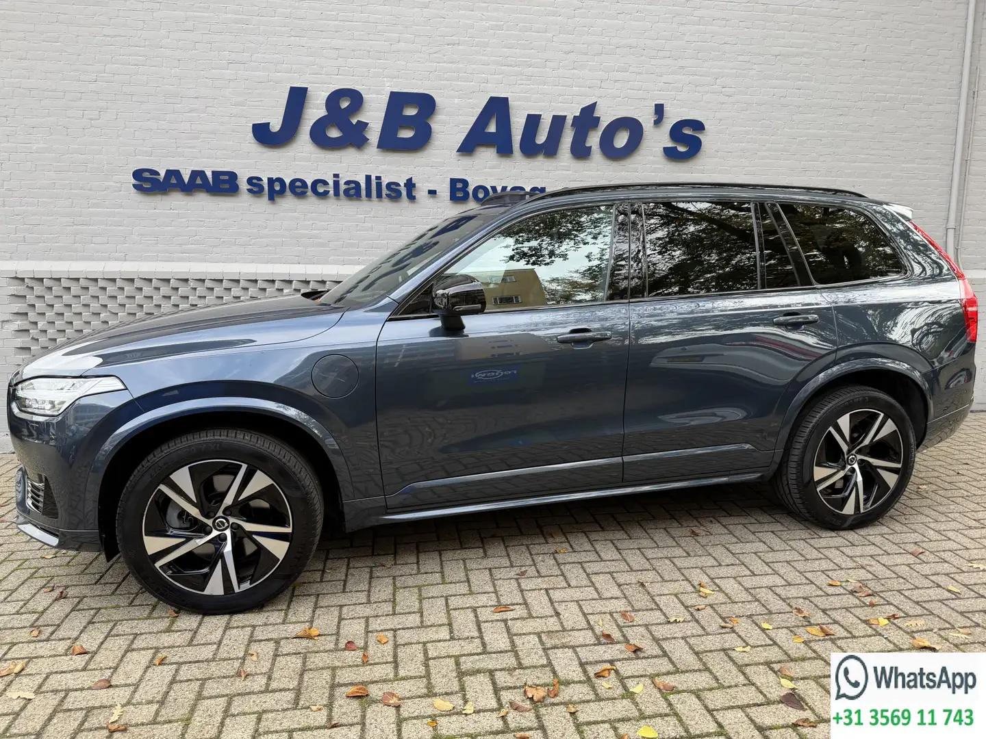 Volvo XC90 2.0 T8 Recharge AWD R-Design 360Gr camera HeadUp 7 Bleu - 1
