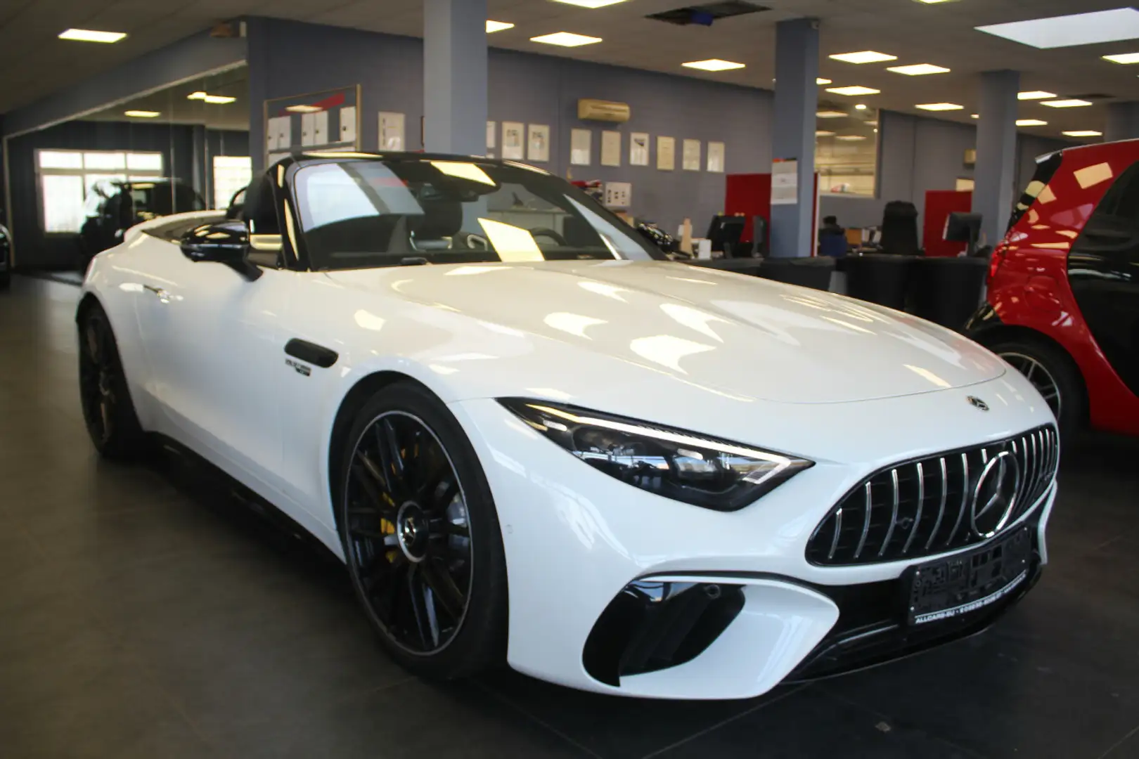 Mercedes-Benz SL 63 AMG 4 Matic+ AMG Speedshift MCT 9G Blanc - 1