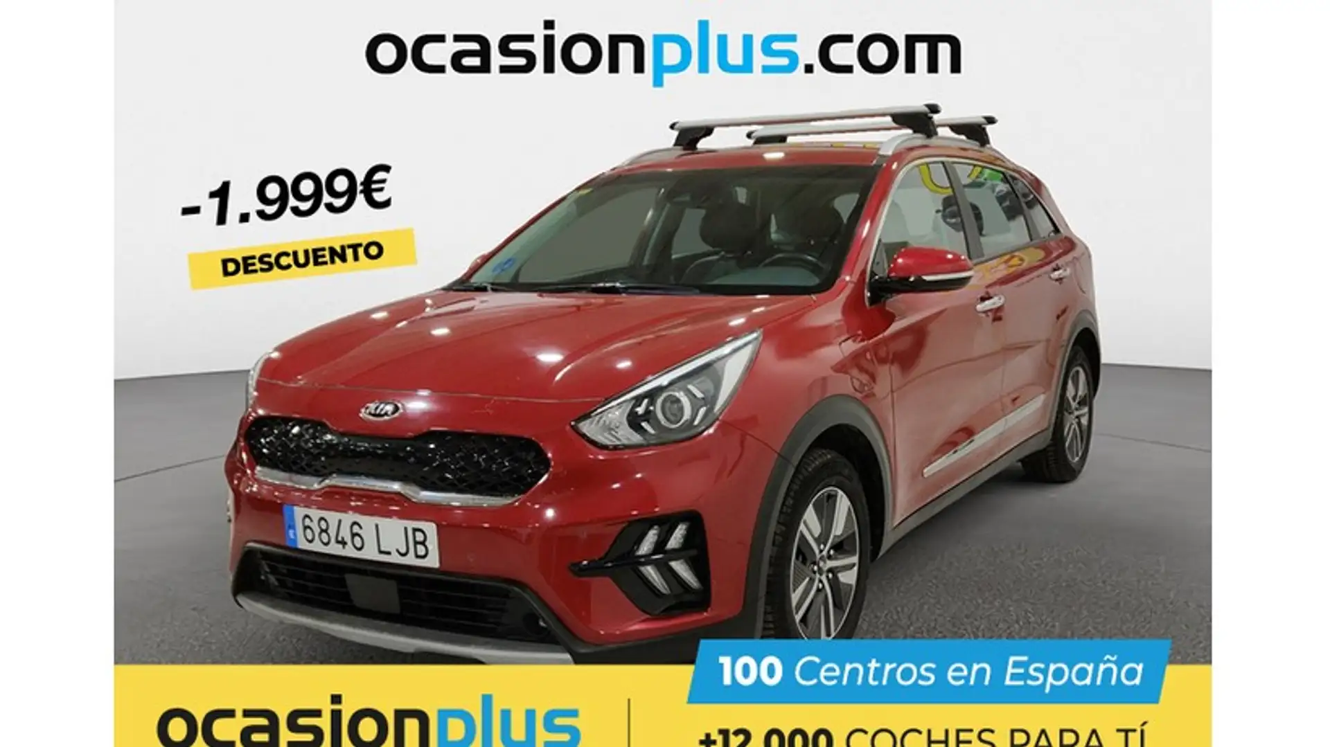 Kia Niro 1.6 PHEV Drive Rojo - 1
