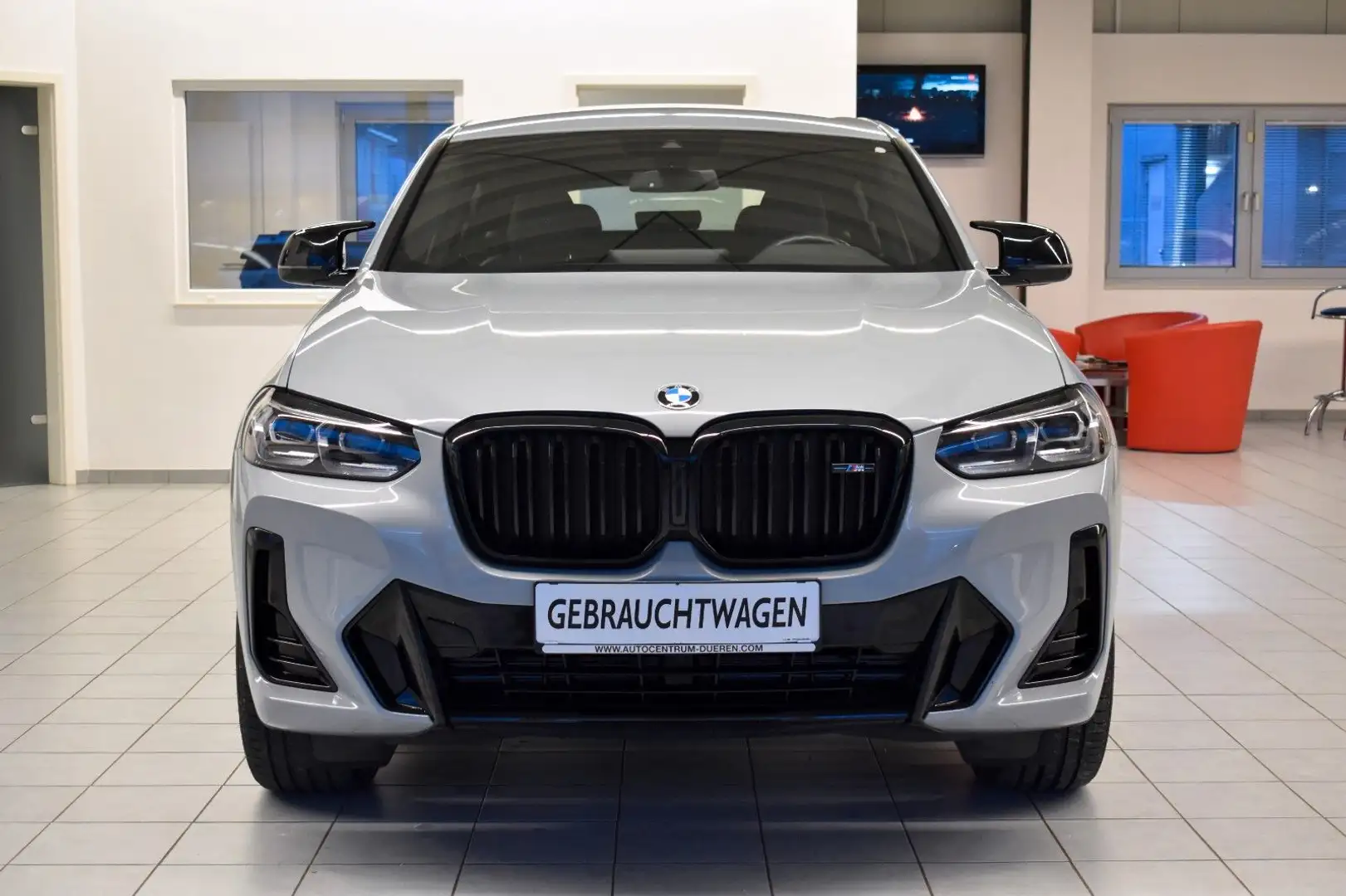 BMW X4 M40 d/1.HAND/HK/M-SPORTPAKET/LED/CAM/CARPLAY Grau - 2