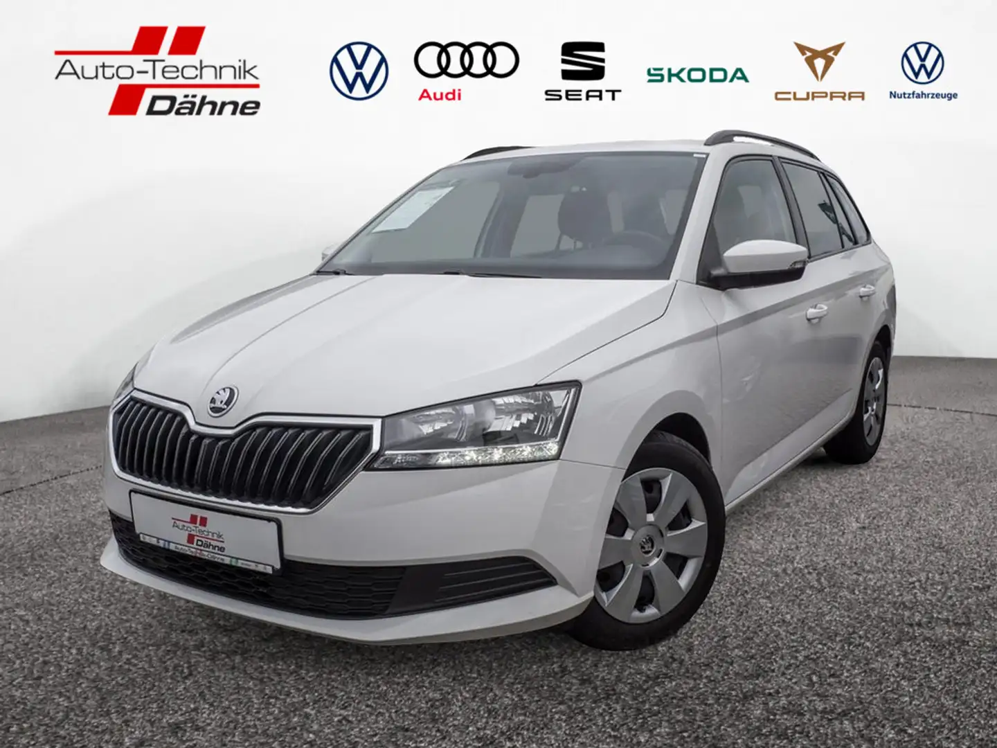 Skoda Fabia Combi 1.0 MPI Ambition KLIMA PDC FACEL. Weiß - 1