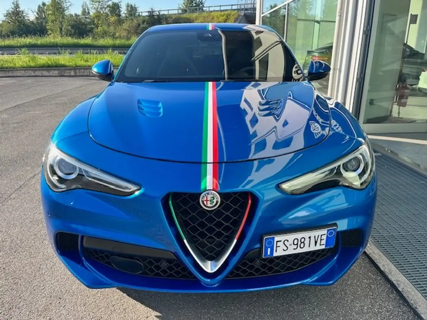 Alfa Romeo Stelvio 2017 2.9 bi-t V6 Quadri Q4 510cv auto KARBO Blu/Azzurro - 2