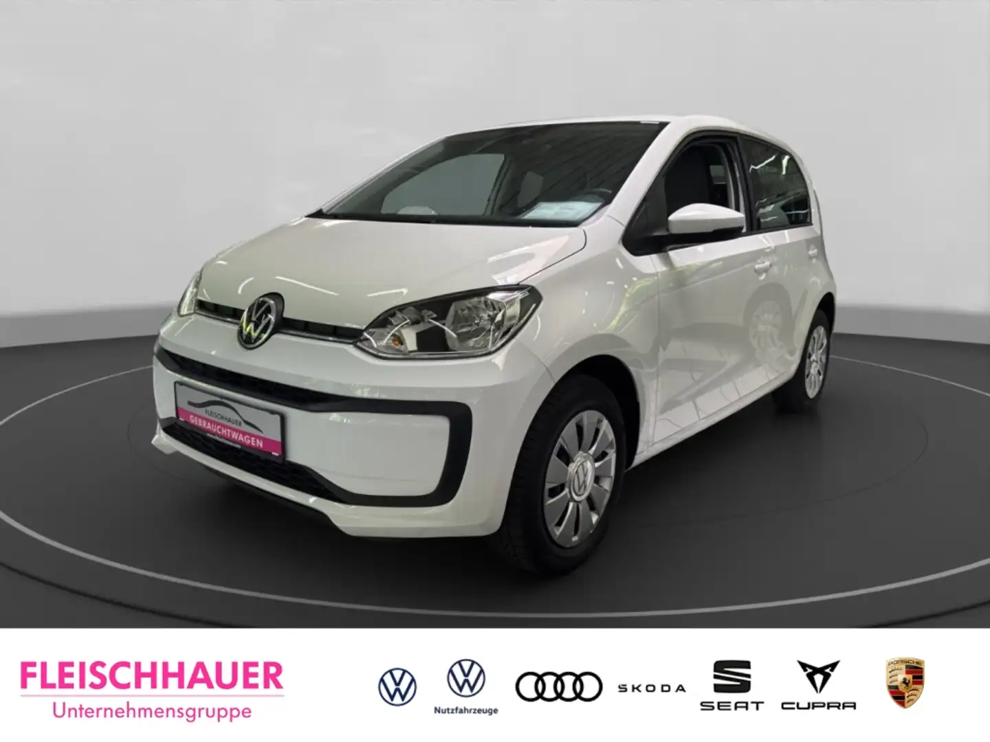 Volkswagen up! 1.0 MPI move RFK+DAB+GRA+BLUETOOTH+KLIMA+ Weiß - 1
