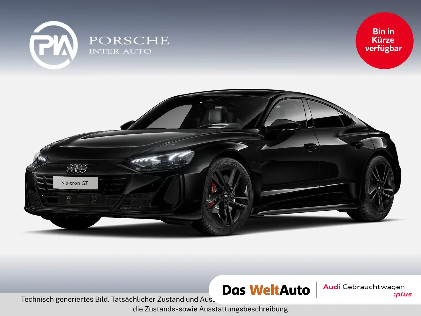 Audi e-tron GT Audi S e-tron GT Schwarz - 1