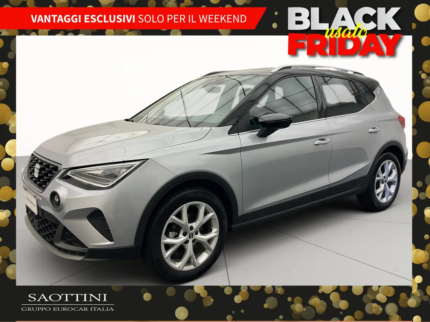 SEAT Arona 1.0 ecotsi FR 95 CV Argento - 1