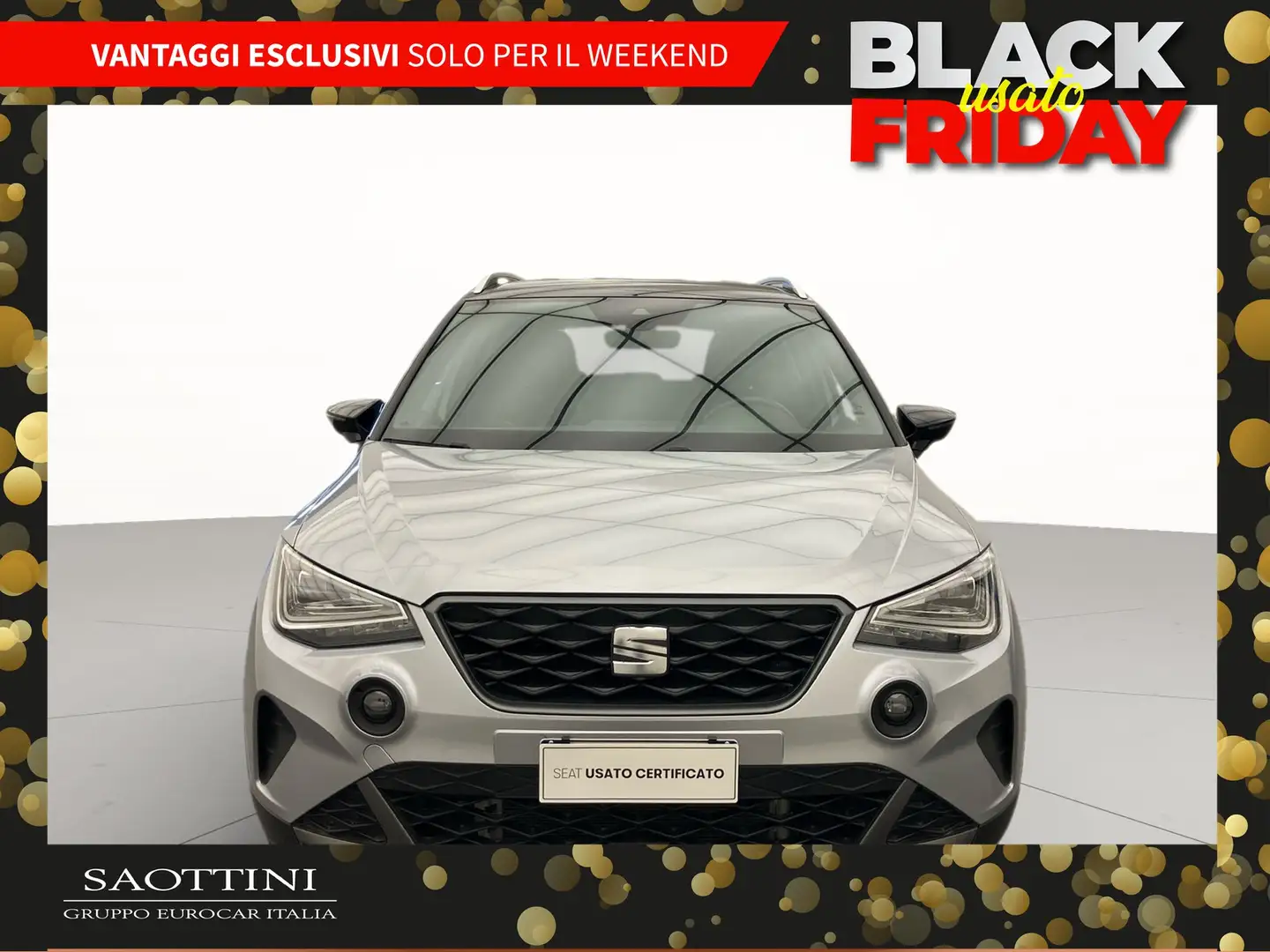 SEAT Arona 1.0 ecotsi FR 95 CV Argento - 2