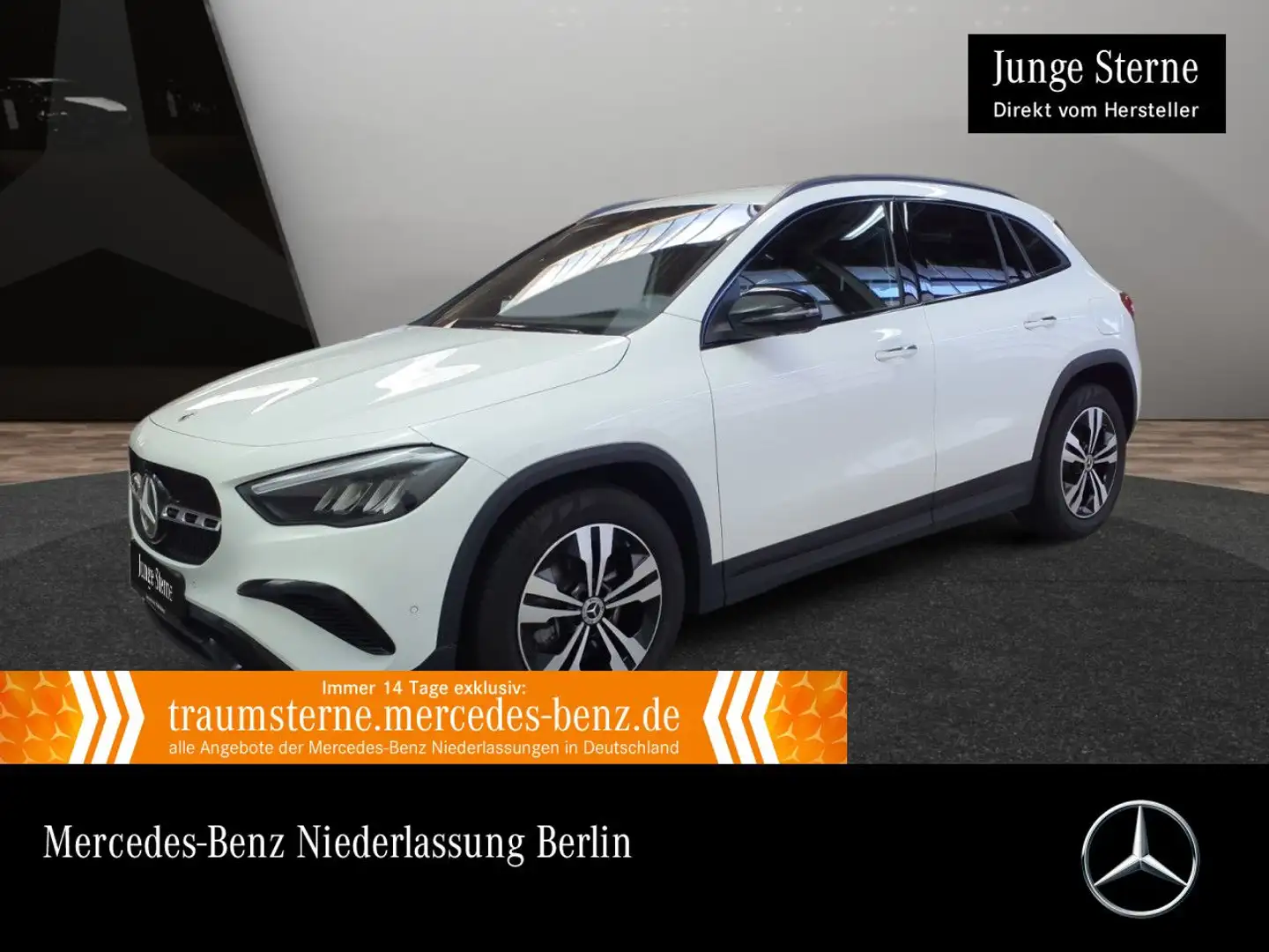 Mercedes-Benz GLA 180 PROGRESSIVE+NIGHT+360°+LED+TOTW+KEYLESS Weiß - 1