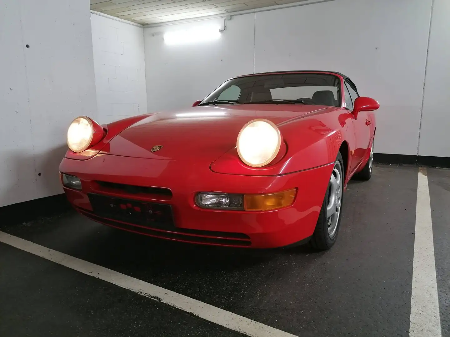 Porsche 968 968 Cabrio Rot - 1