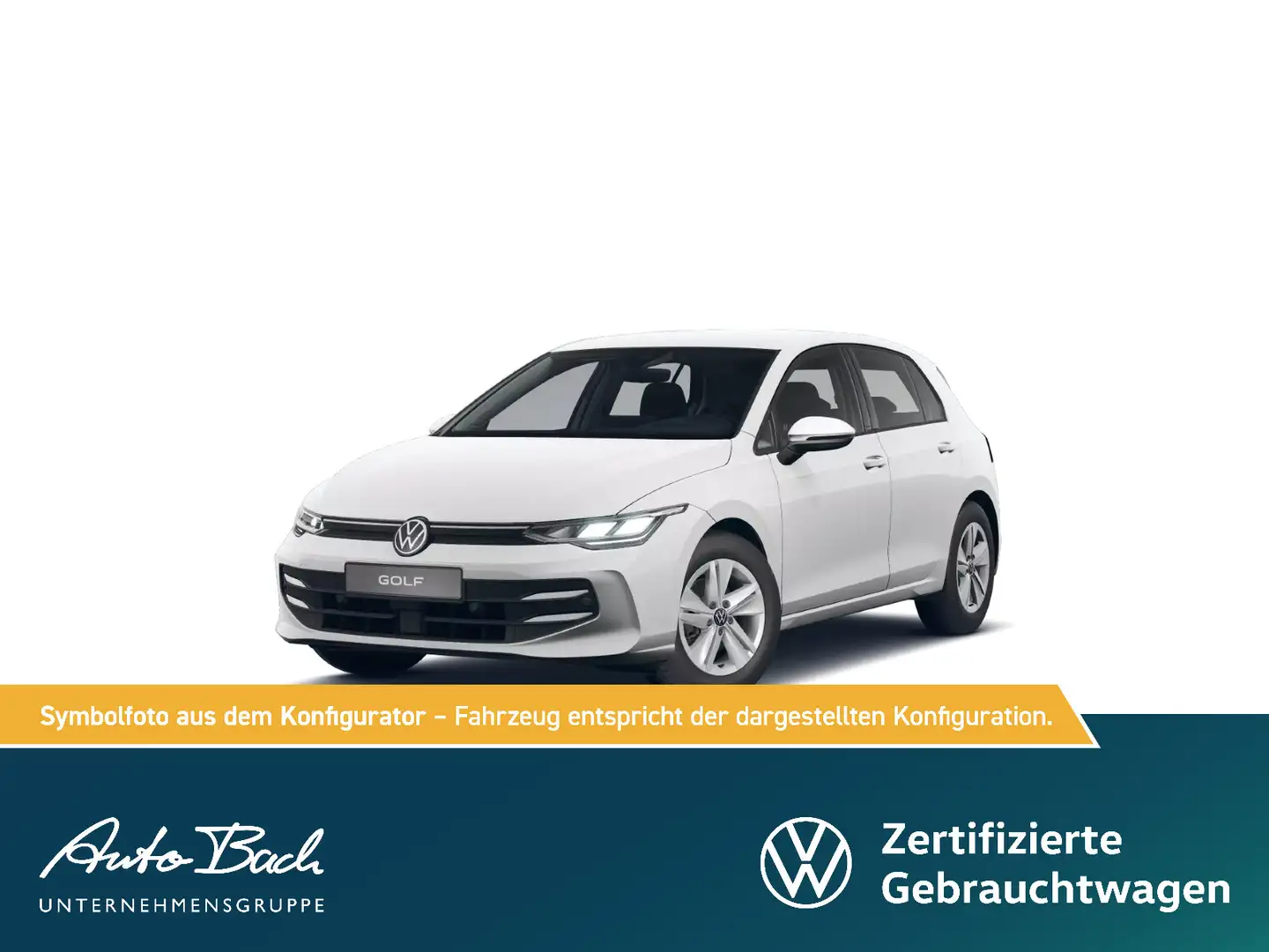 Volkswagen Golf VIII 1.5 TSI Life Navi LED Digital Cockpit Weiß - 1