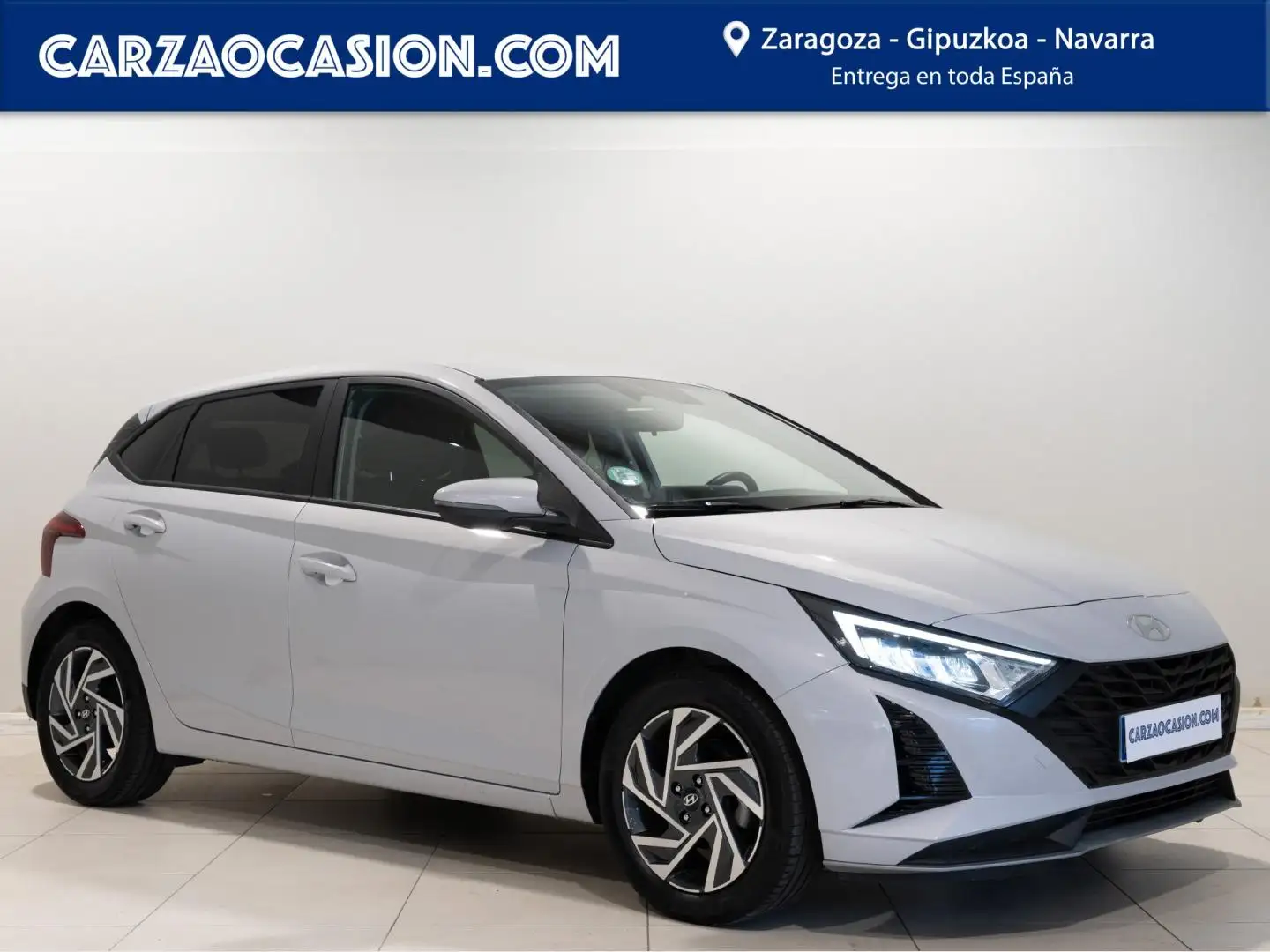 Hyundai i20 1.2 MPI Klass Gris - 1