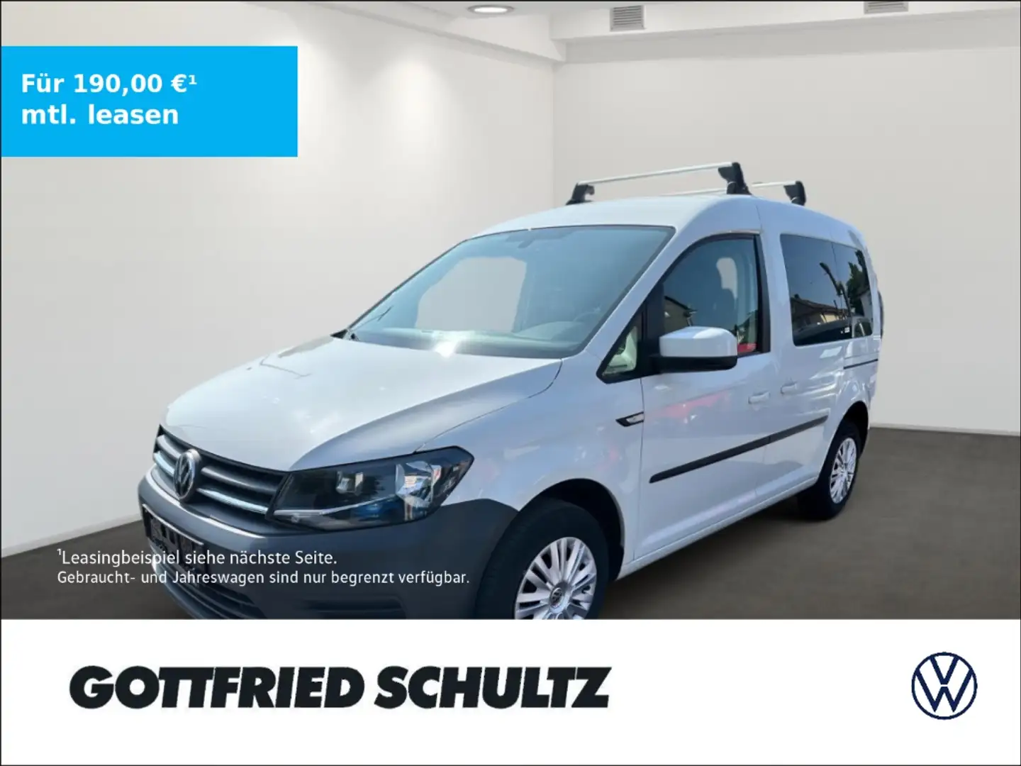 Volkswagen Caddy 1.0 TSI Trendline Klima   PDC   Tempomat Wit - 1