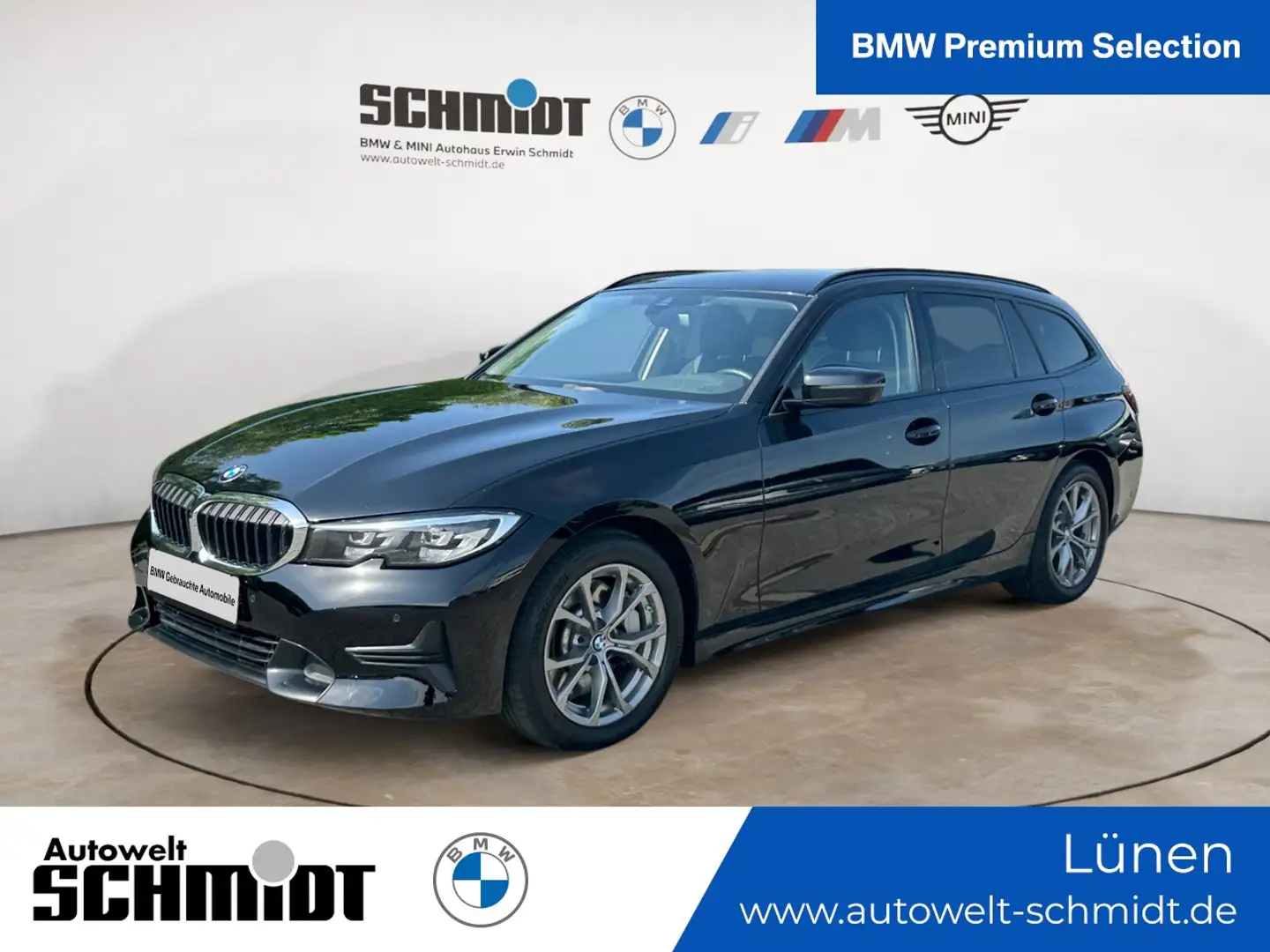 BMW 330 i xDrive Touring Sport Line + 2Jahre-GARANTIE Schwarz - 1