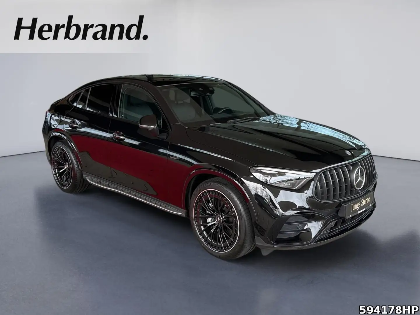 Mercedes-Benz GLC 43 AMG 4M Coupé  Pano Standhzg AHK Burmester Schwarz - 2