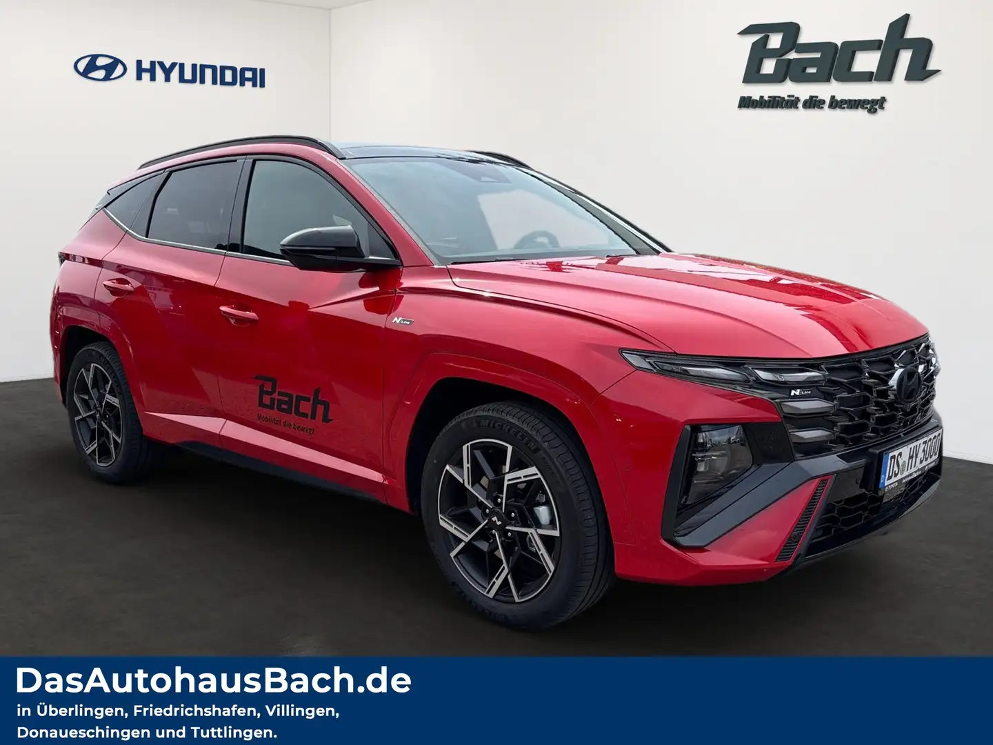 Hyundai TUCSON HEV 1.6 T-GDi 6-AT 4WD N-LINE ACC+LED+SD Rot - 2