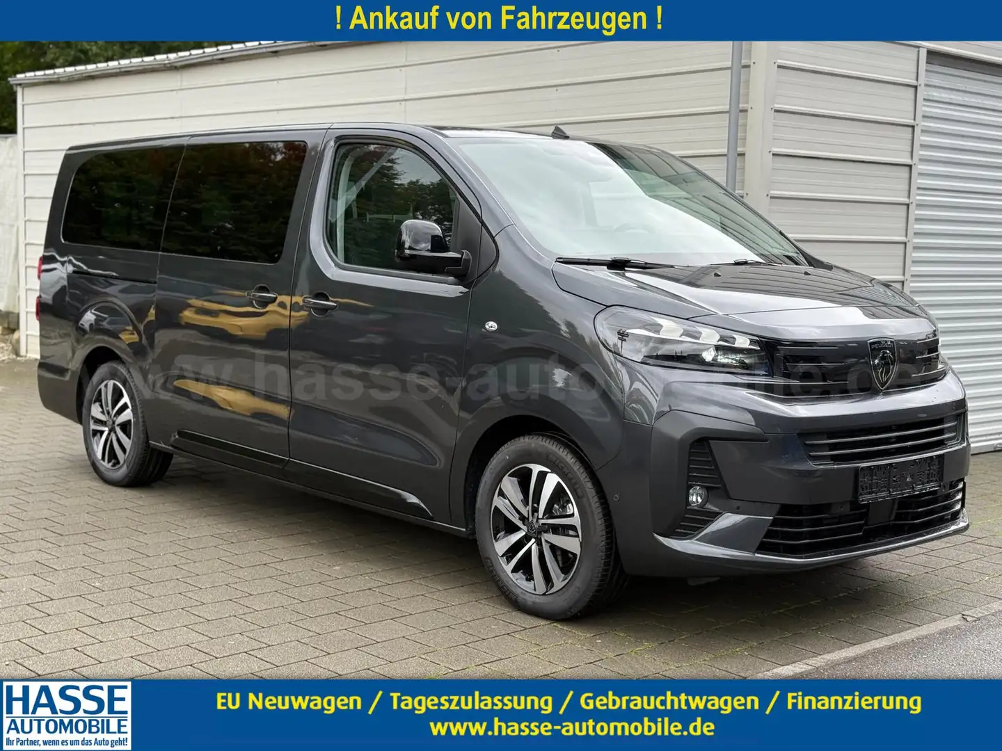 Peugeot Traveller Premium L3 180 BHDI *GLASDACH*NAVI*KAMERA*AHK 1... Gri - 1