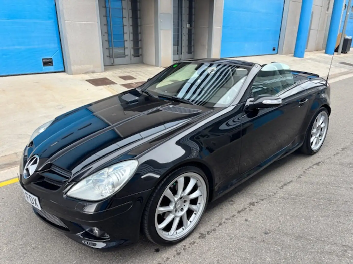 Mercedes-Benz SLK 200 200K Aut. Negro - 2