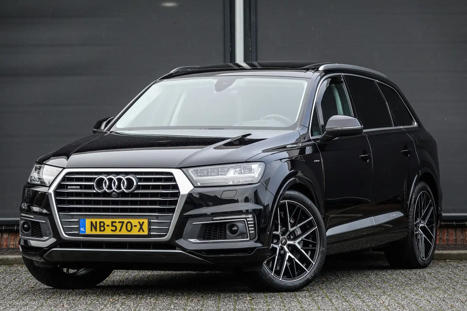 Audi Q7 e-tron 3.0Tdi 374Pk Aut. | Quattro | Plug In Hybride | Lu Black - 1