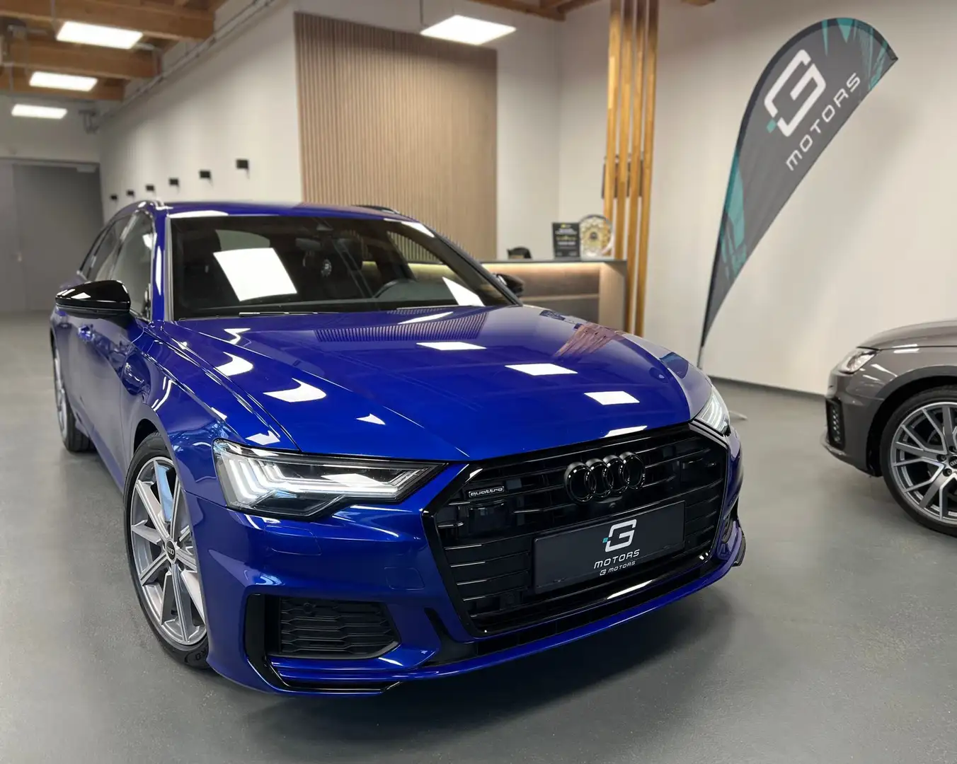 Audi A6 40 TDI SPORT QUATTRO SLINE BLACK ULTRABLAU M... K Blau - 1