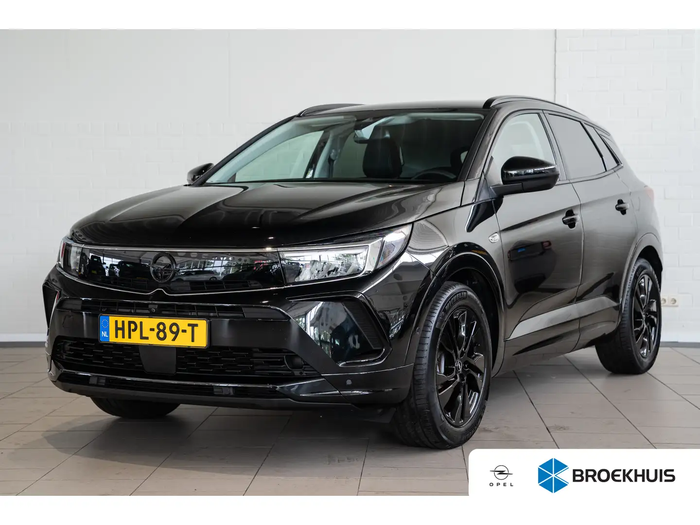 Opel Grandland 1.2 Turbo 130PK GS | 360* Camera | AGR | Navigatie Zwart - 1