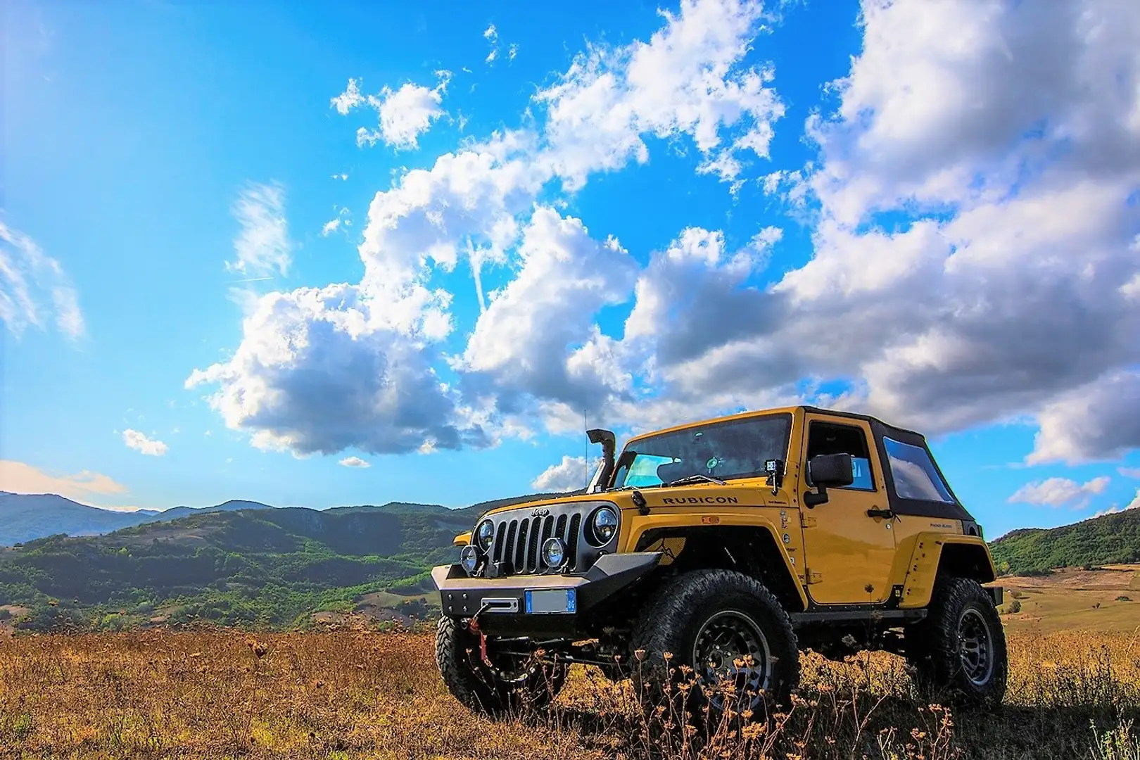 Jeep Wrangler JK RUBICON 3.8 V6 Giallo - 1