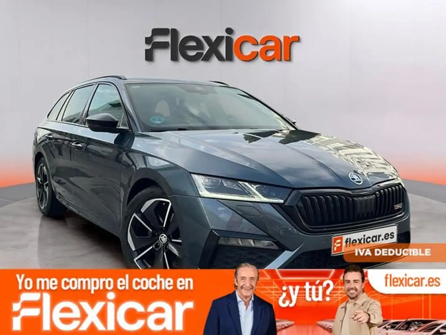Skoda Octavia Combi 2.0TDI RS 147kW DSG Gris - 1