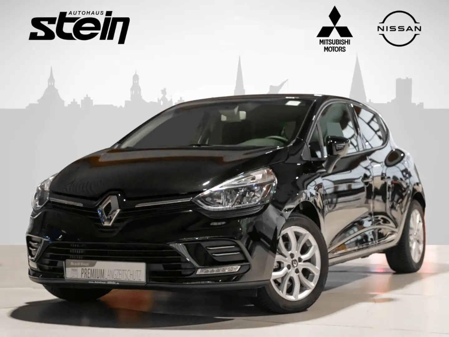 Renault Clio IV Collection Deluxe TCE 90 Navi Klimaautom SHZ Ke Schwarz - 1