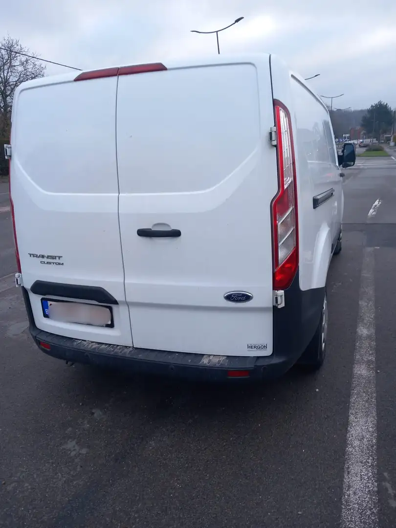 Ford Transit Custom Blanc - 2