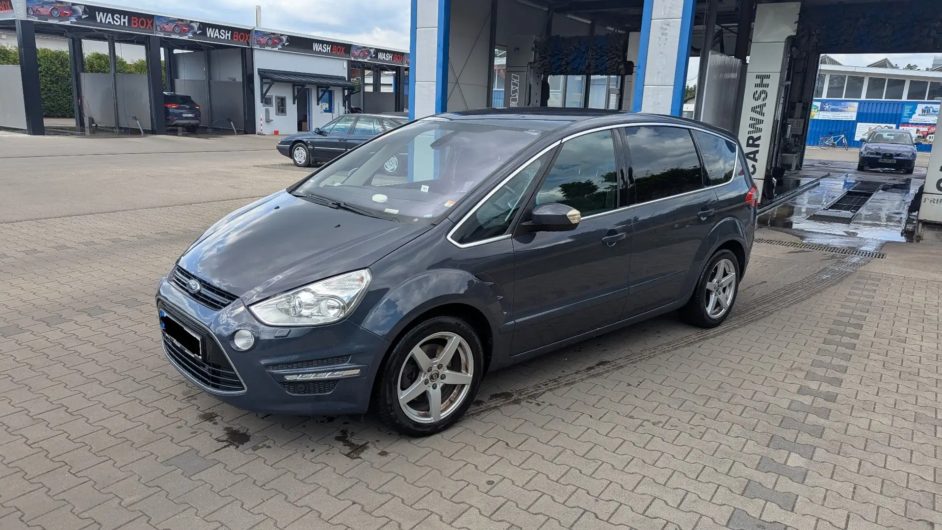 Ford S-Max 2.0 EcoBoost Aut. Titanium Blau - 1