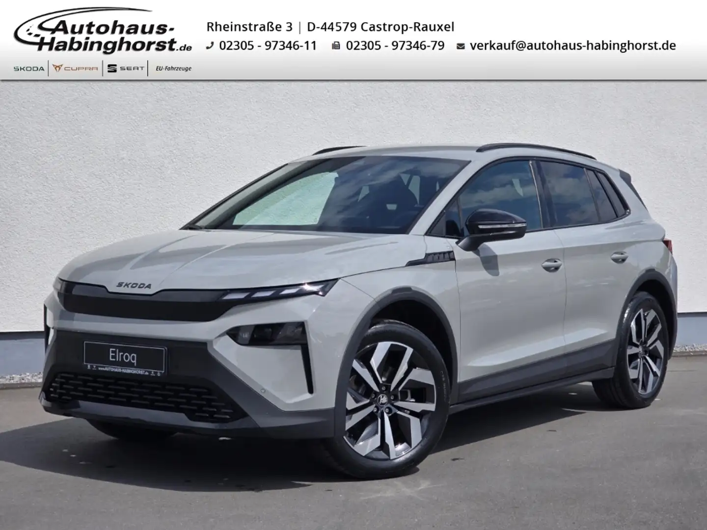 Skoda Elroq 60 - 63kWh Sportline AHK Navi Matrix PDC ACC 20Alu Gris - 1